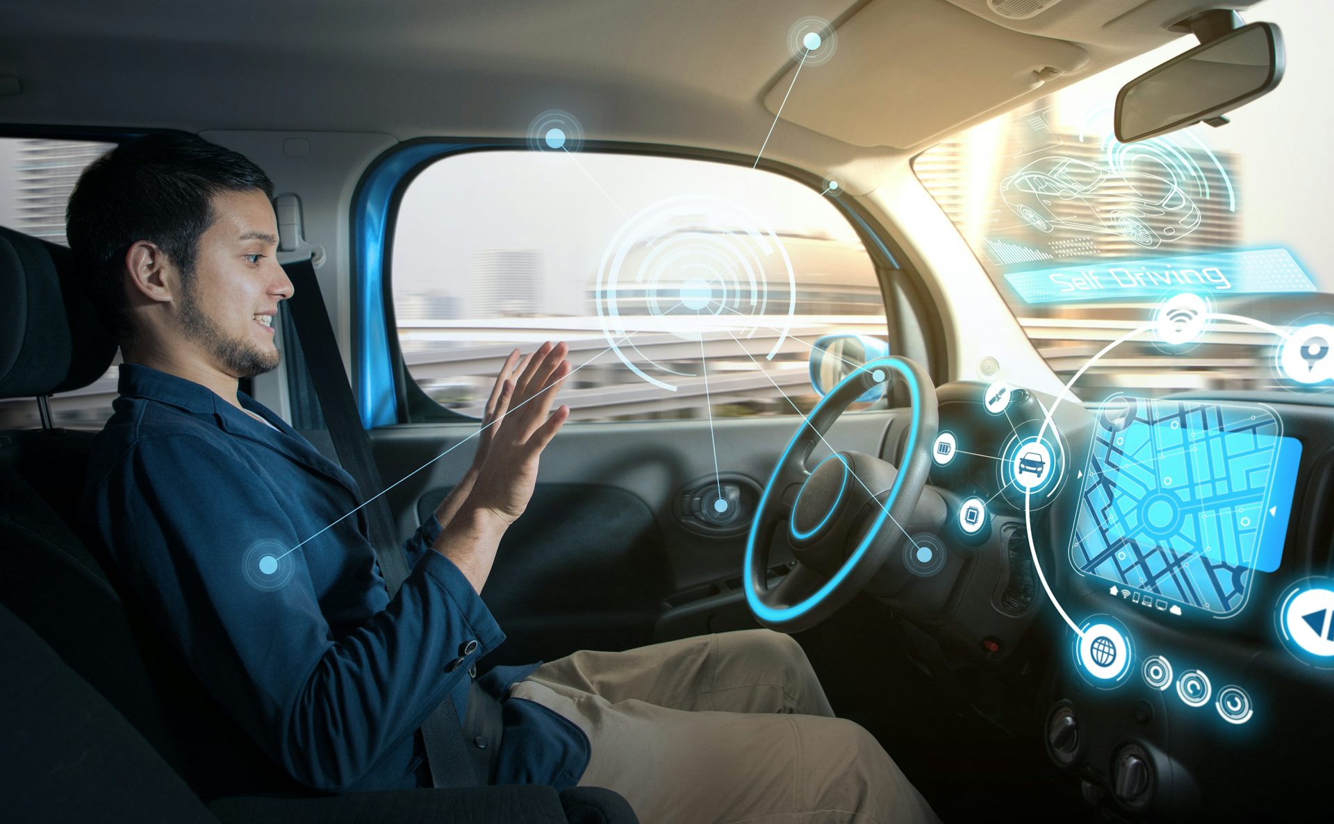 The primary purpose of guide signs