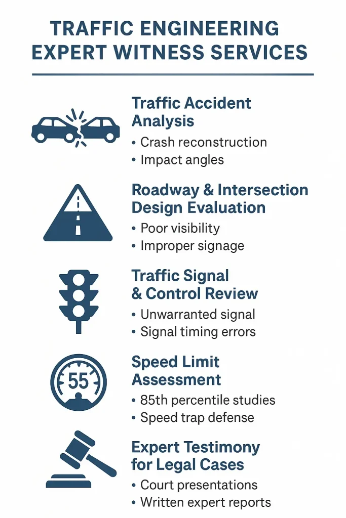 traffic engineering expert witness services